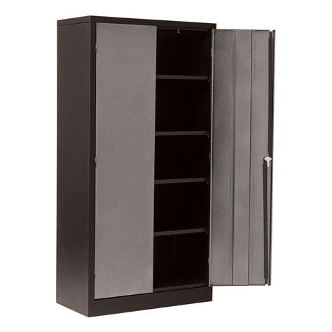 steel vcr standing storage cabinets with doors|Steel Freestanding Garage Cabinets .